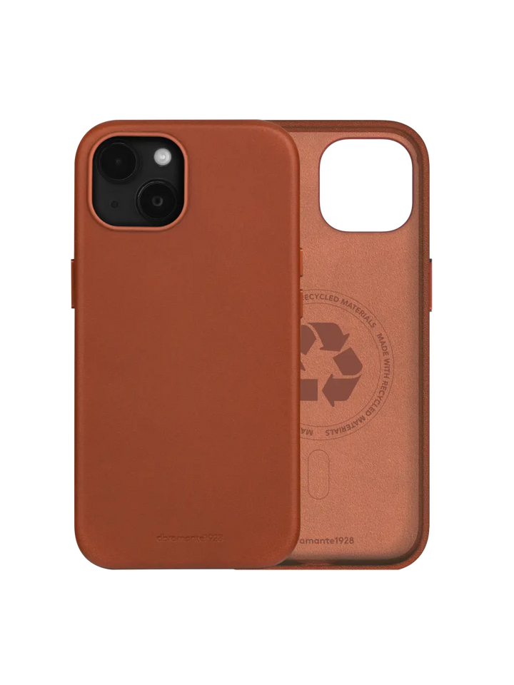 Dbramante1928 Roskilde Magsafe Full-grain Leather Iphone 14 Tan (gul-brun)