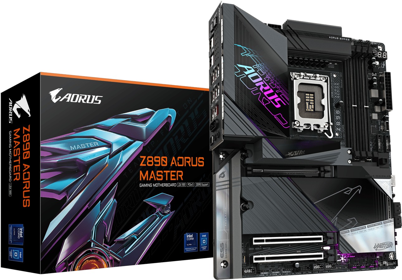 Gigabyte Z890 Aorus Master Lga 1851 Atx Hovedkort