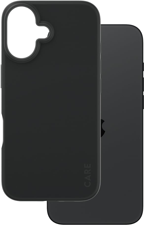 PanzerGlass CARE iPhone 16 Fashion deksel (sort)