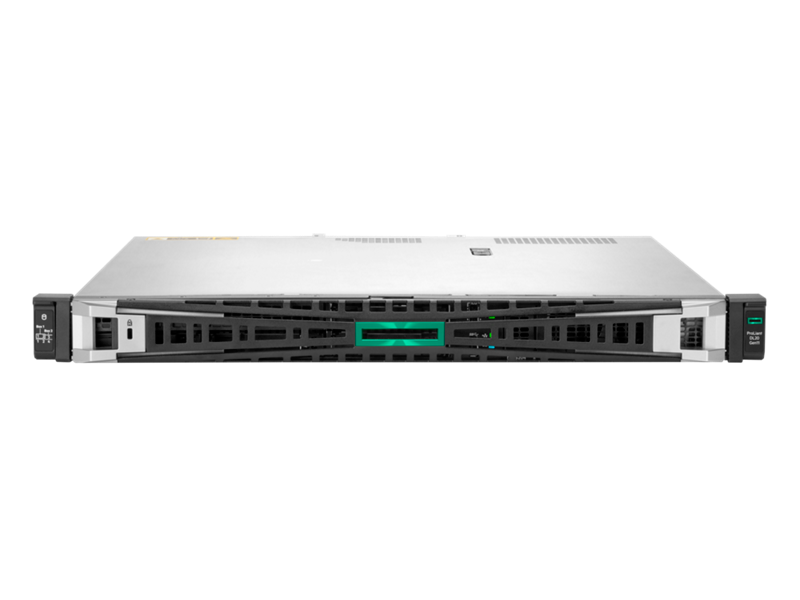 HPE ProLiant DL20 Gen11 - Server - rackmonterbar 1U - 1-veis - 1 x Xeon E-2436 / inntil 5 GHz - RAM 32 GB - SATA - hot-swap 2.5 brønn(er) - SSD 2 x 480 GB - Matrox G200 - Gigabit Ethernet - uten OS - monitor: ingen - Smart Choice
