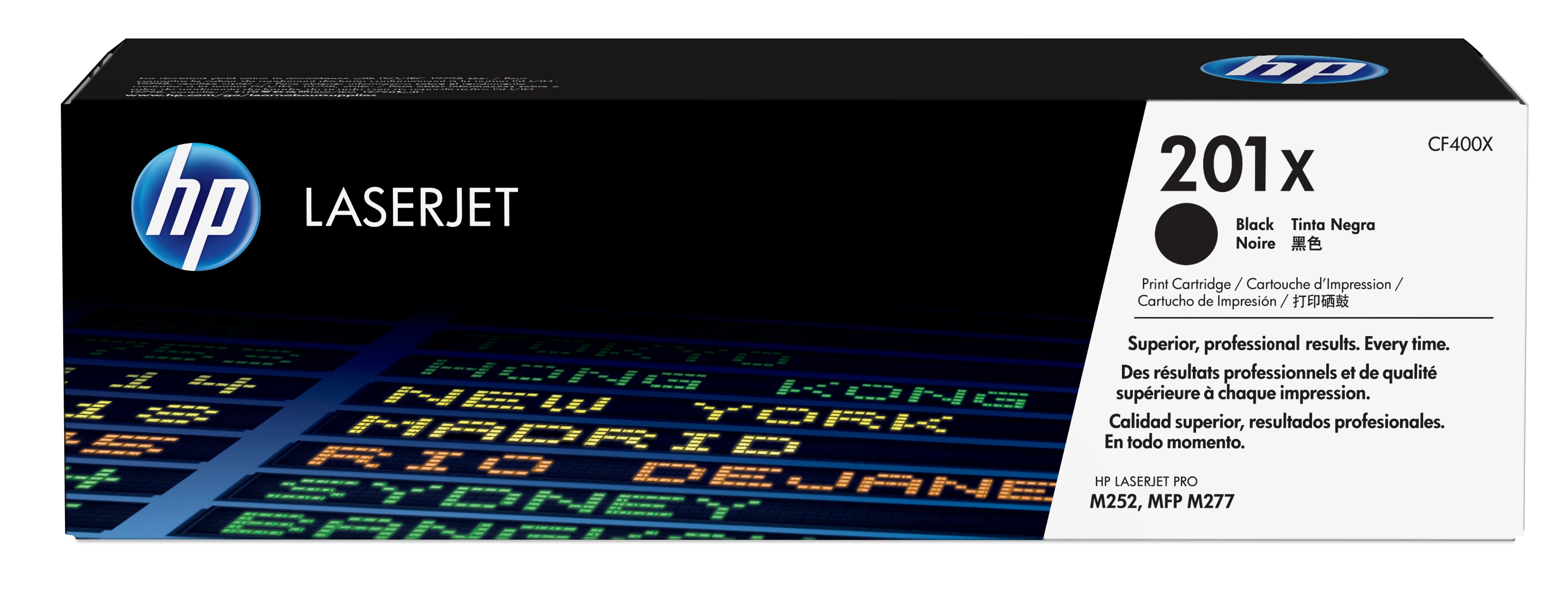 Hp Toner Svart 201x 2.8k - Cf400x