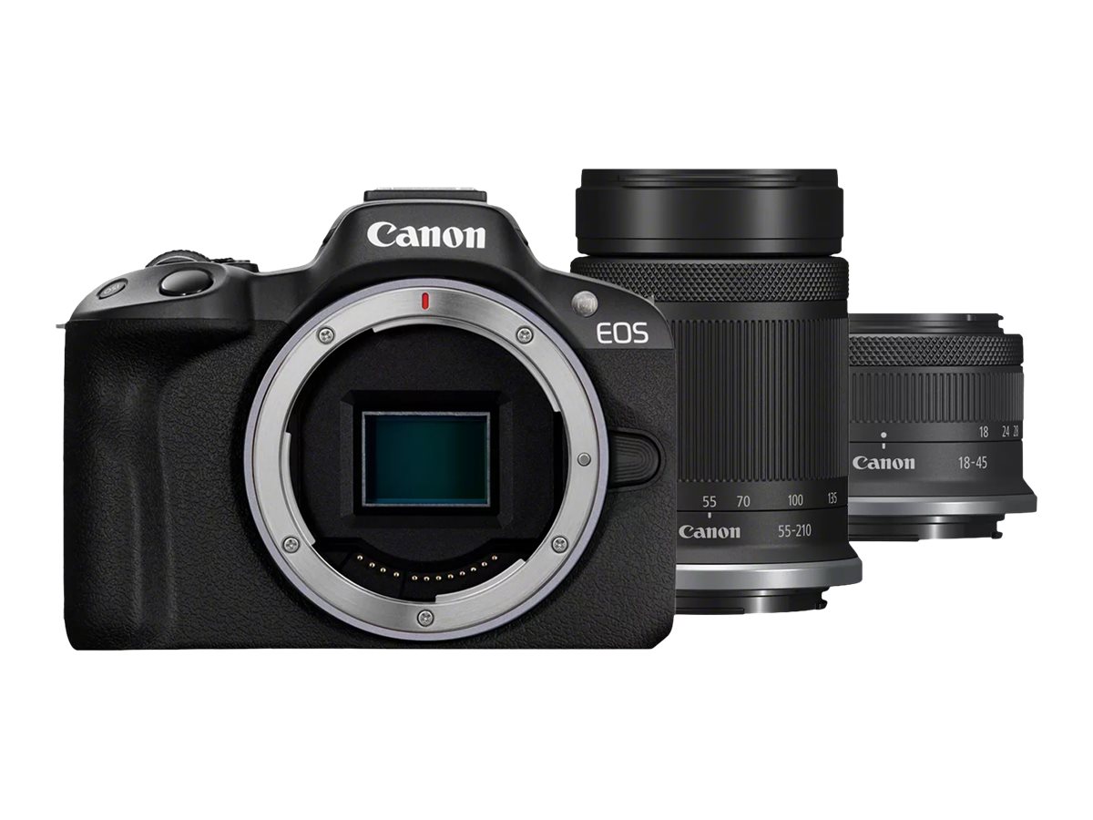 Canon Eos R50 + 18-45mm F4.5-6.3 + 55-210mm F5-7.1