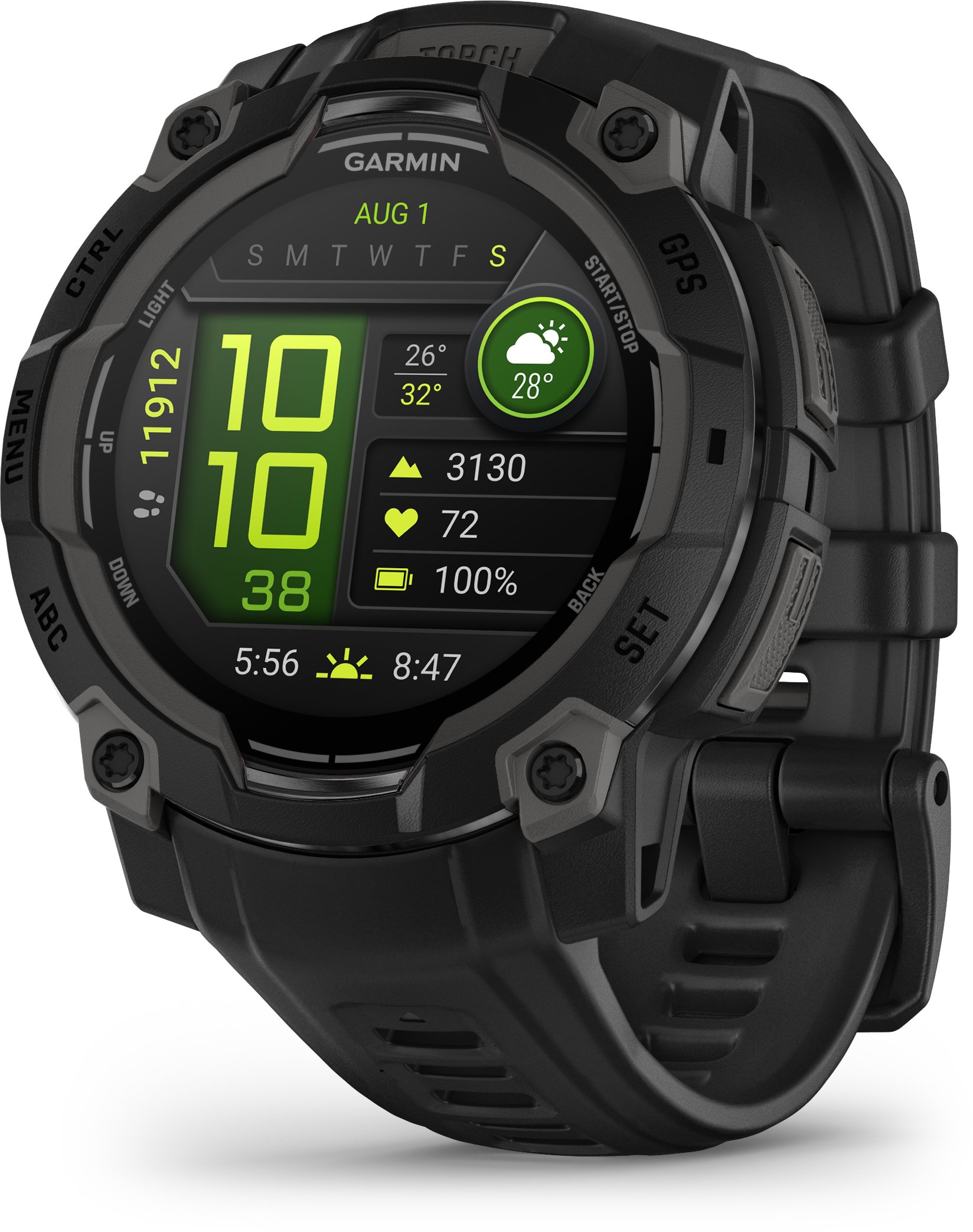 Garmin Instinct 3 45 Mm Sort
