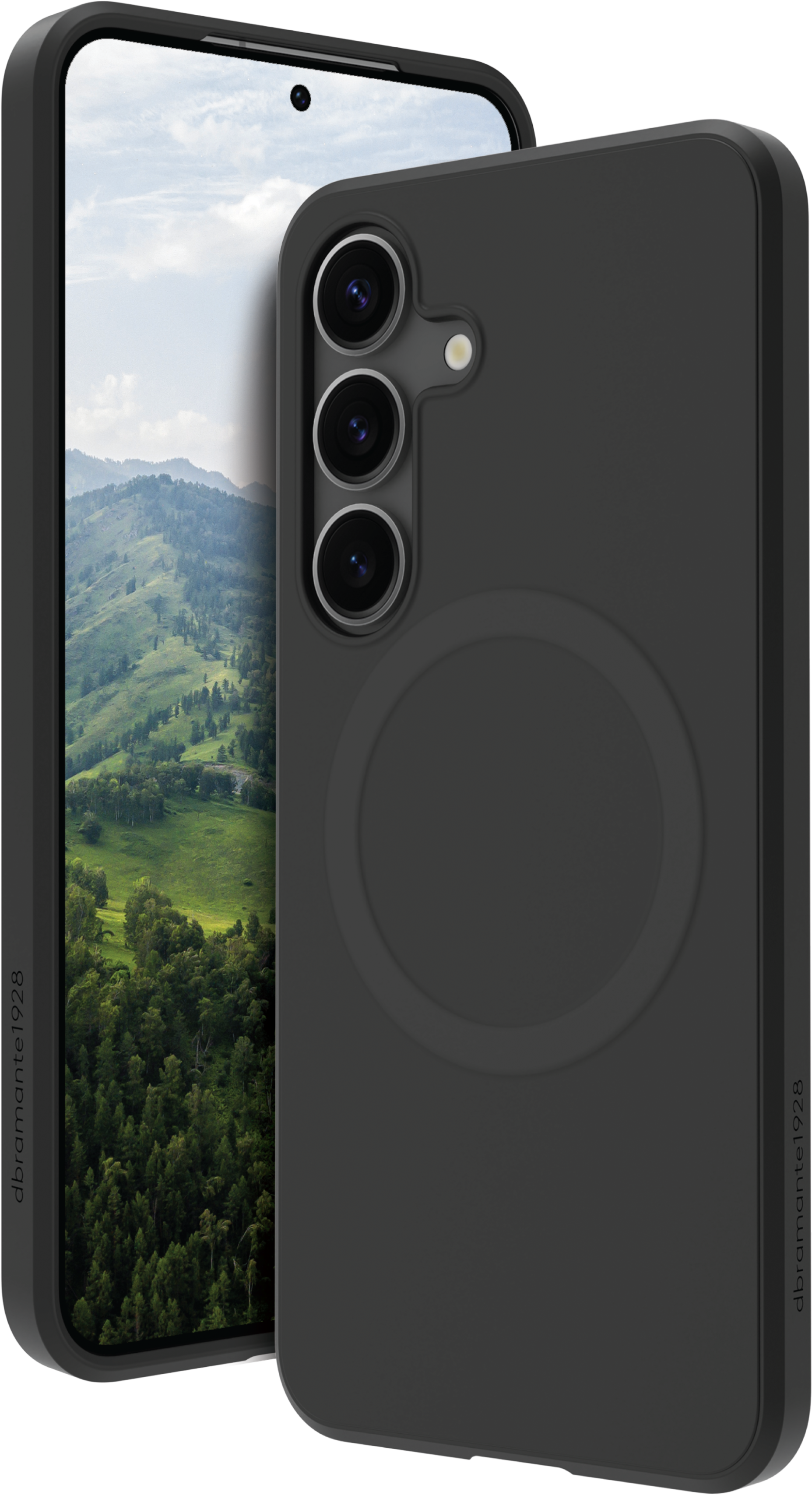 dbramante1928 Galaxy S25 Greenland Pro Qi2 deksel (night black)