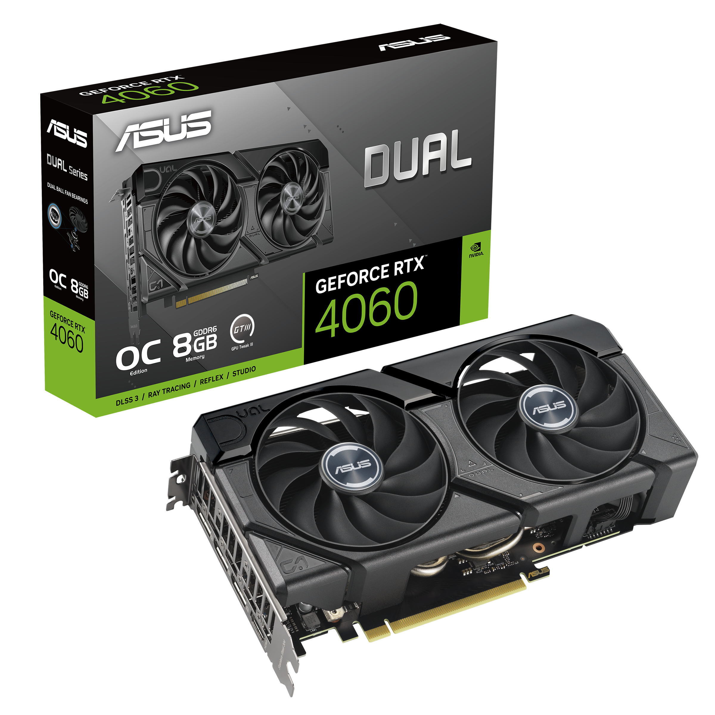 ASUS Dual GeForce RTX 4060 EVO OC
