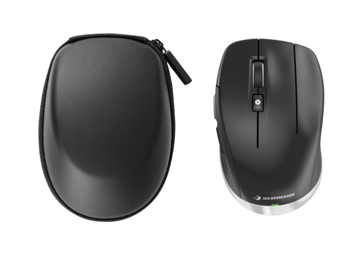 3dconnexion Cadmouse Compact Wireless Usb-c Datamus Kontor Høyre Hendt Rf Wireless + Bluetooth + Usb Type-c Optisk Rf Wireless + Bluetooth + Usb Type-c