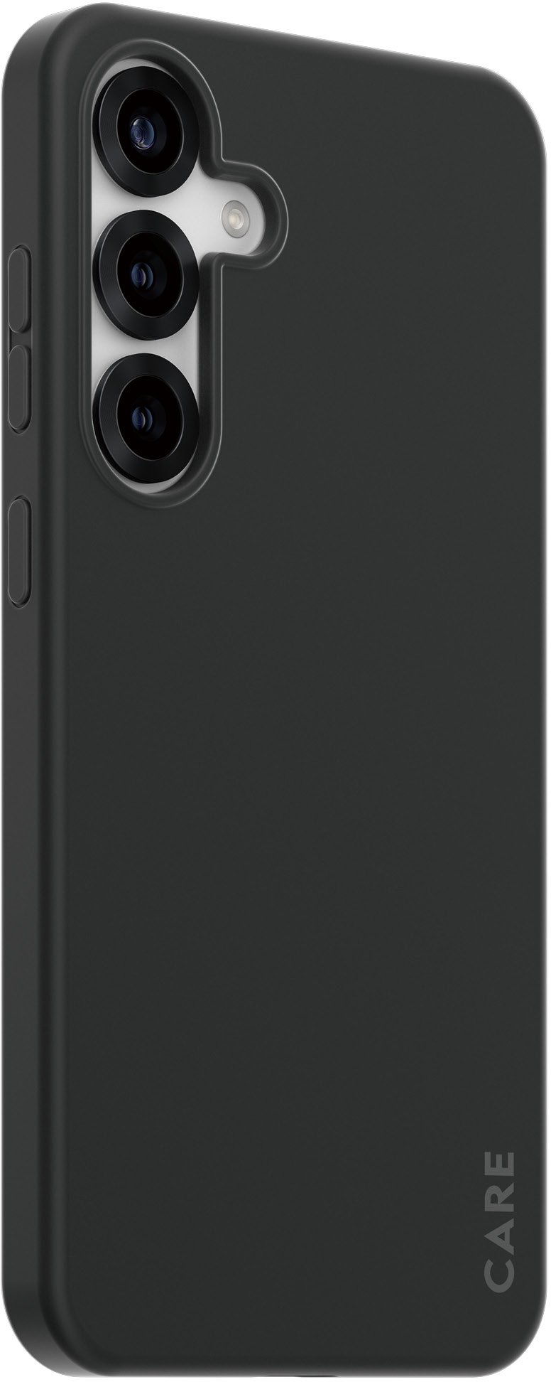 CARE by PanzerGlass Fashionable Case Black w. QI Compatible Samsung Galaxy S25+