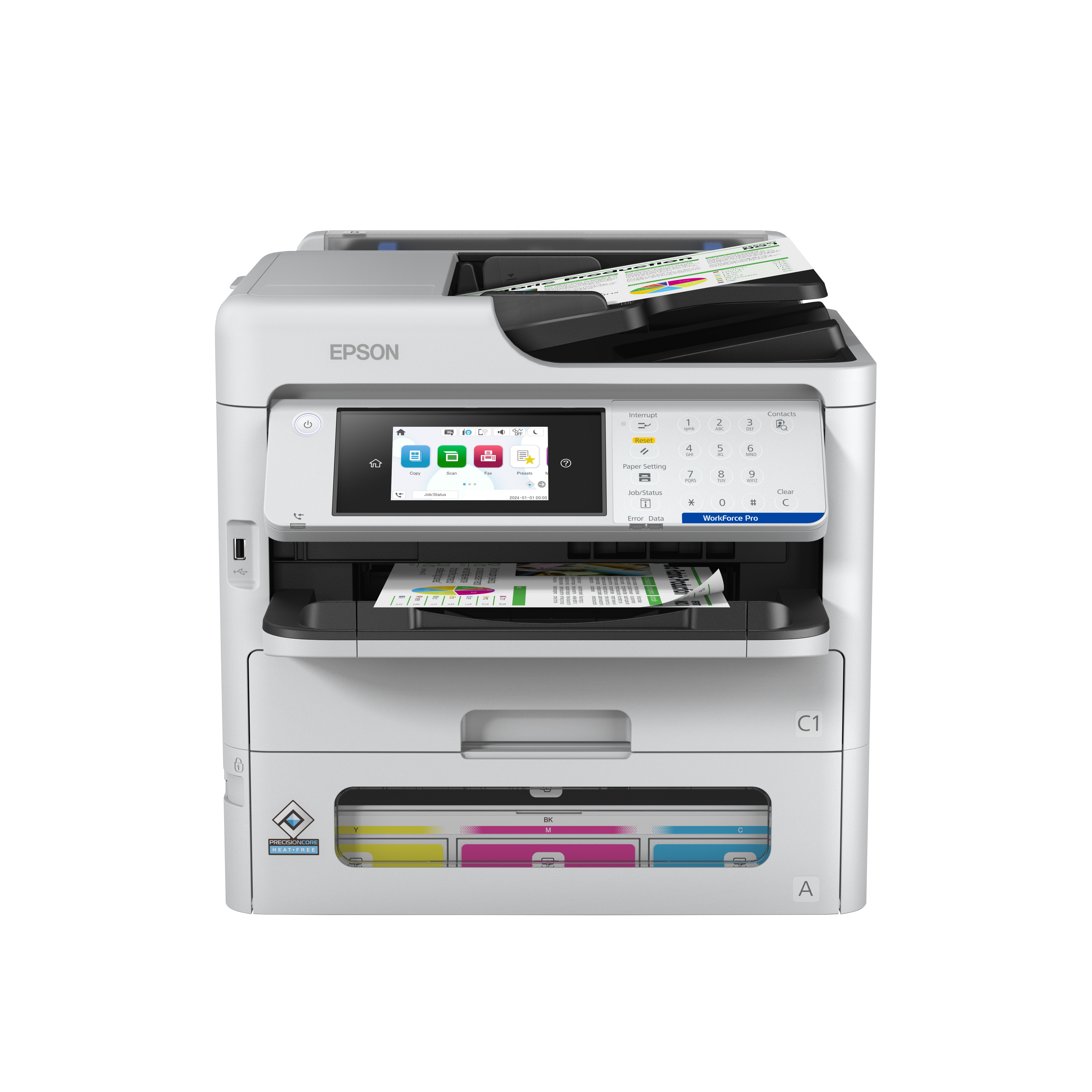 Epson Workforce Pro Em-c800rdwf A4 Mfp