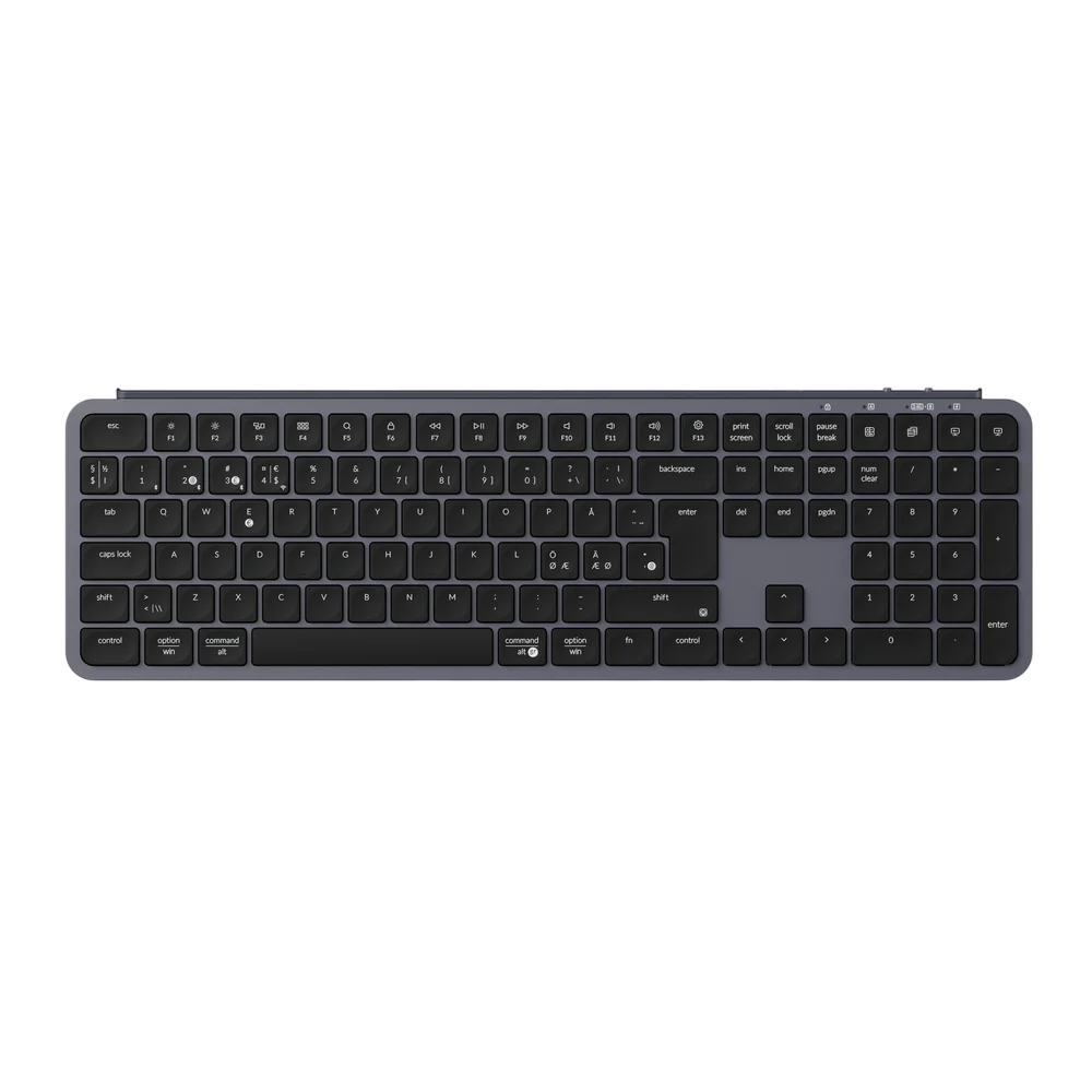 Keychron B6 Pro Ultra-slim Wireless Tri-mode Nordisk