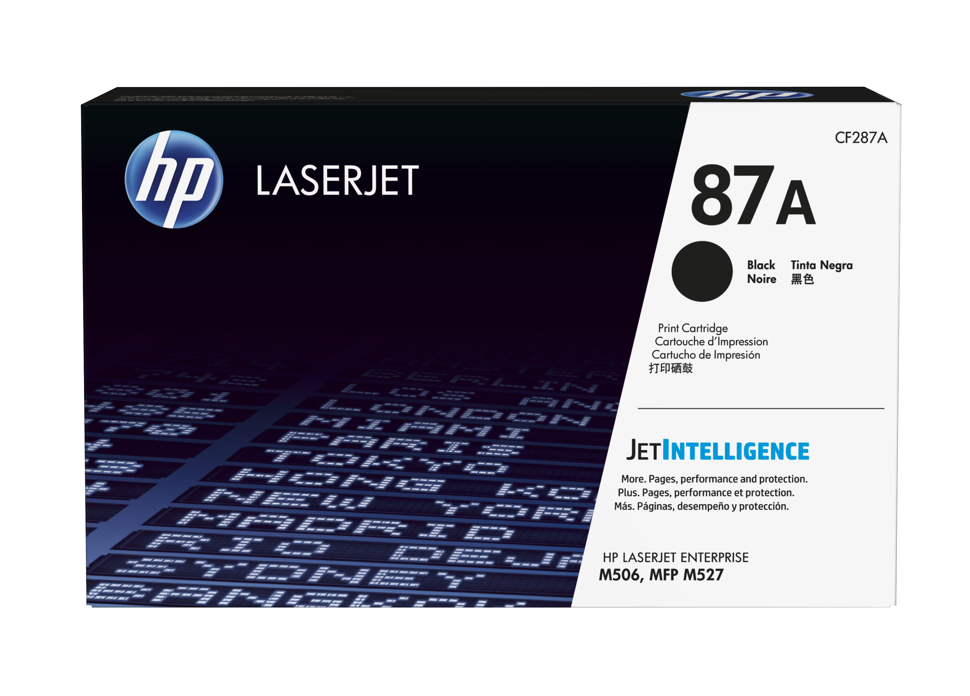 HP HP 87A Tonerkassett Svart CF287A