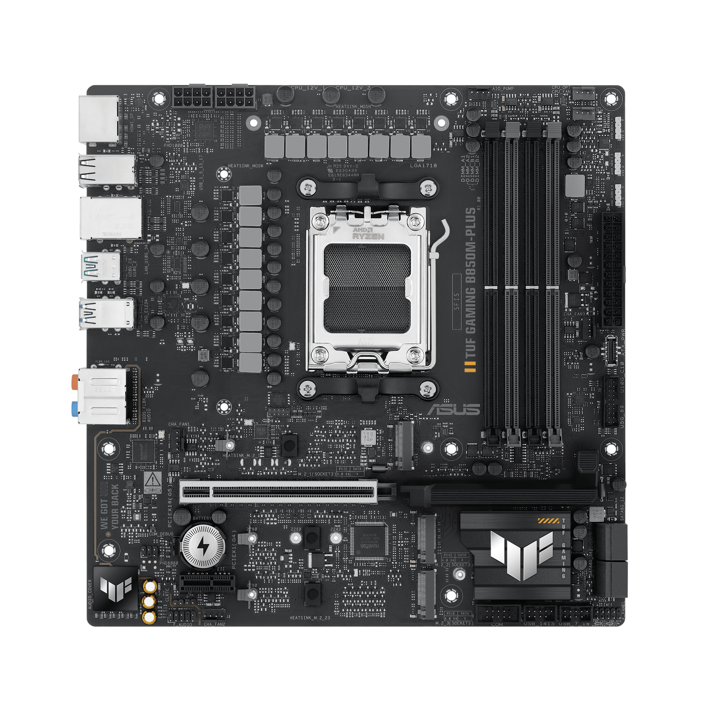 ASUS TUF GAMING B850M-PLUS Hovedkort