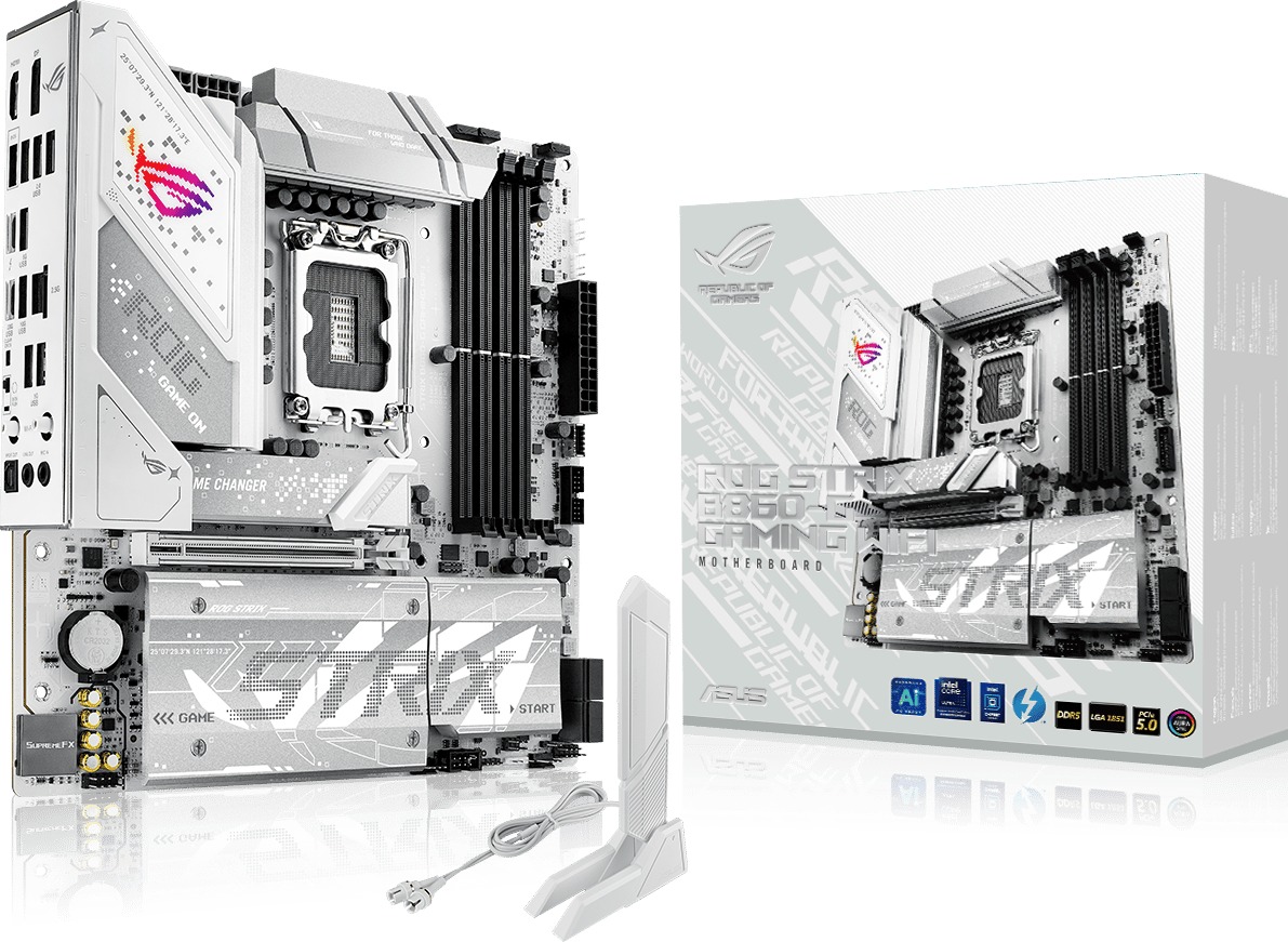 Asus Rog Strix B860-g Gaming Wifi Lga 1851 Micro Atx Hovedkort