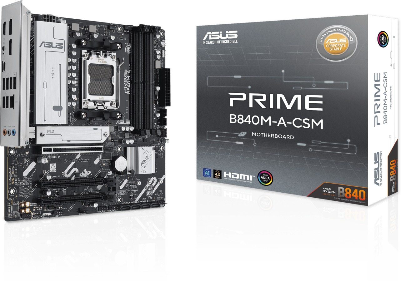 Asus Prime B840m-a-csm Socket Am5 Micro Atx