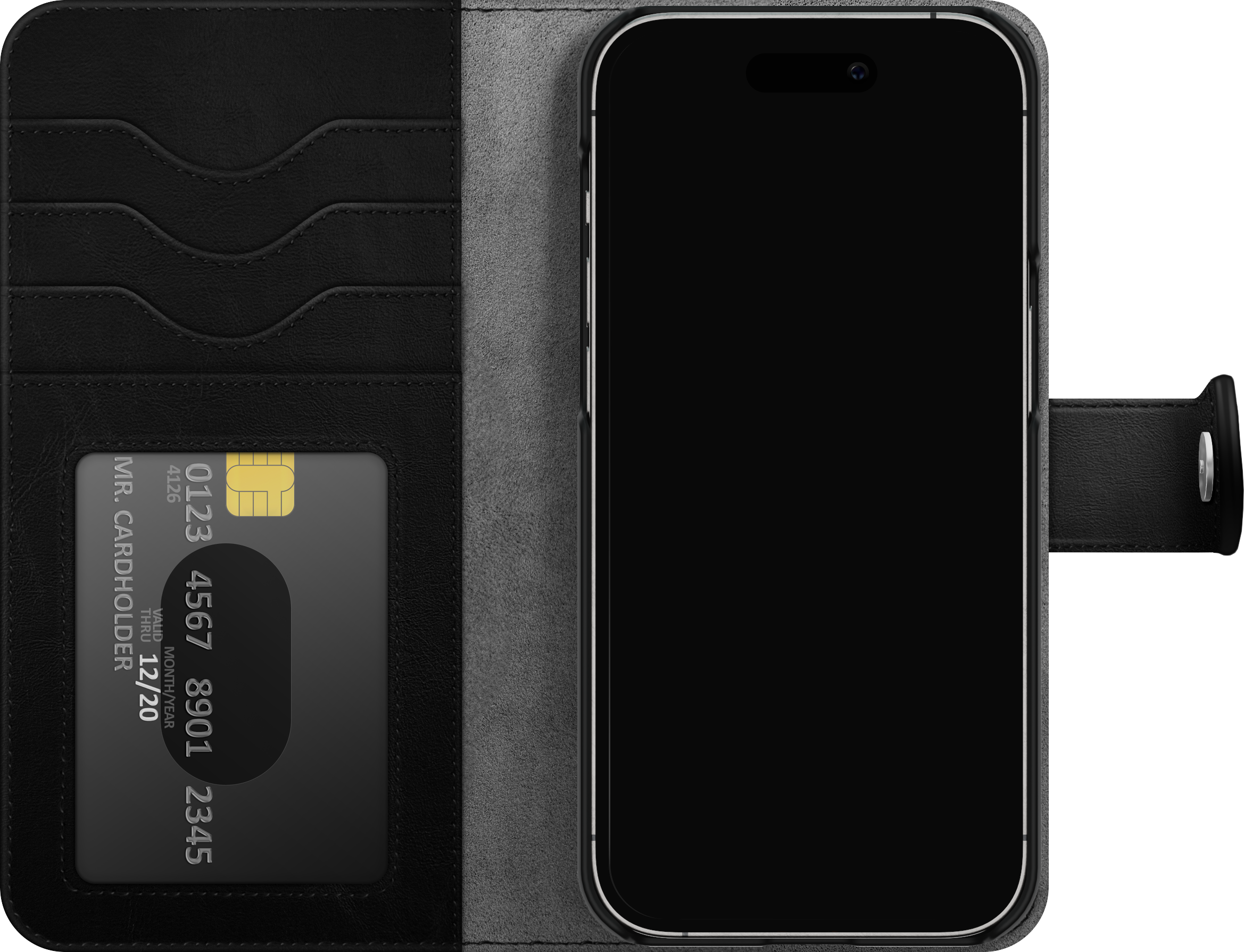 Ideal Magnet Wallet+ Iphone 15 Pro Sort