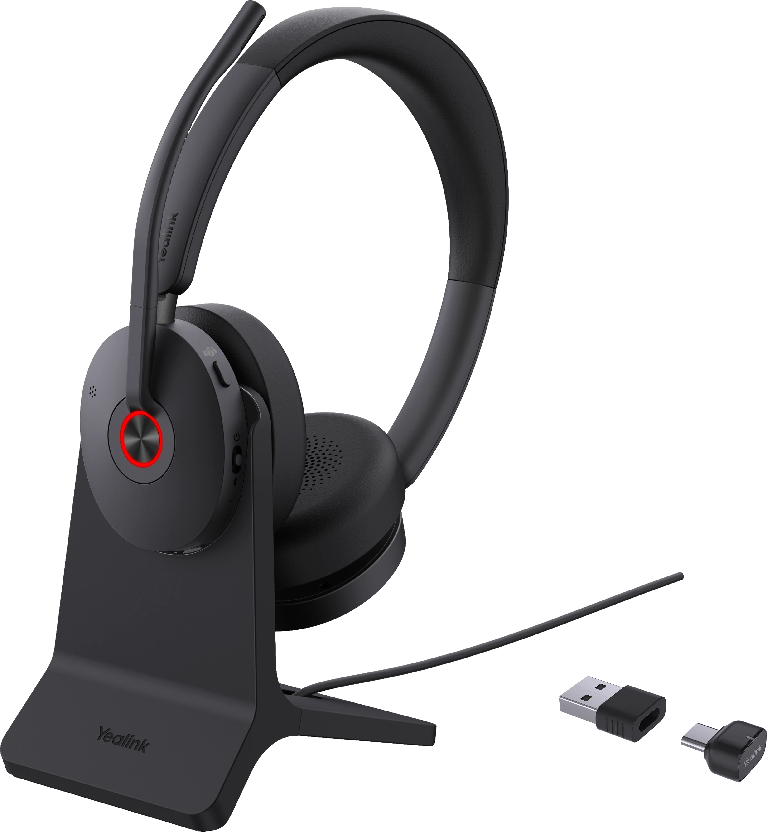 Yealink Bh74 Med Stativ Usb Type-c / Usb Type-a Microsoft Teams Sort