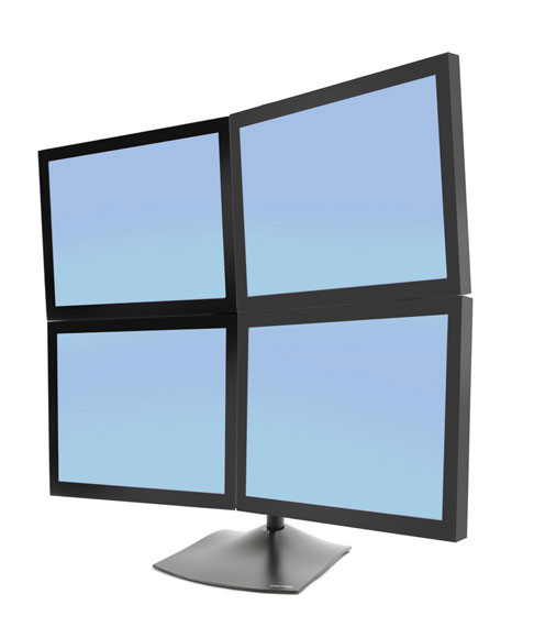 Ergotron DS100 Four Monitor Desk Stand