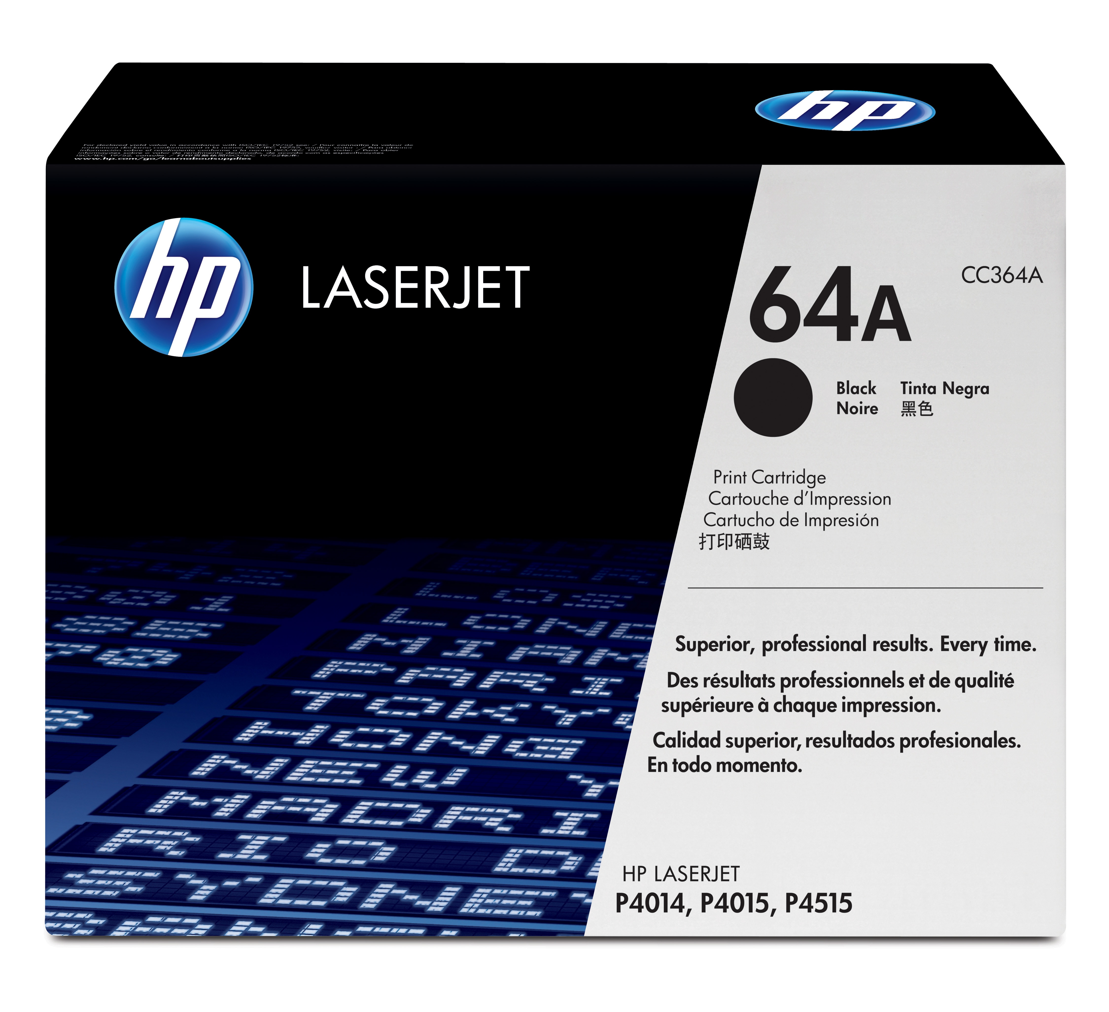 HP HP 64A Tonerkassett Svart CC364A