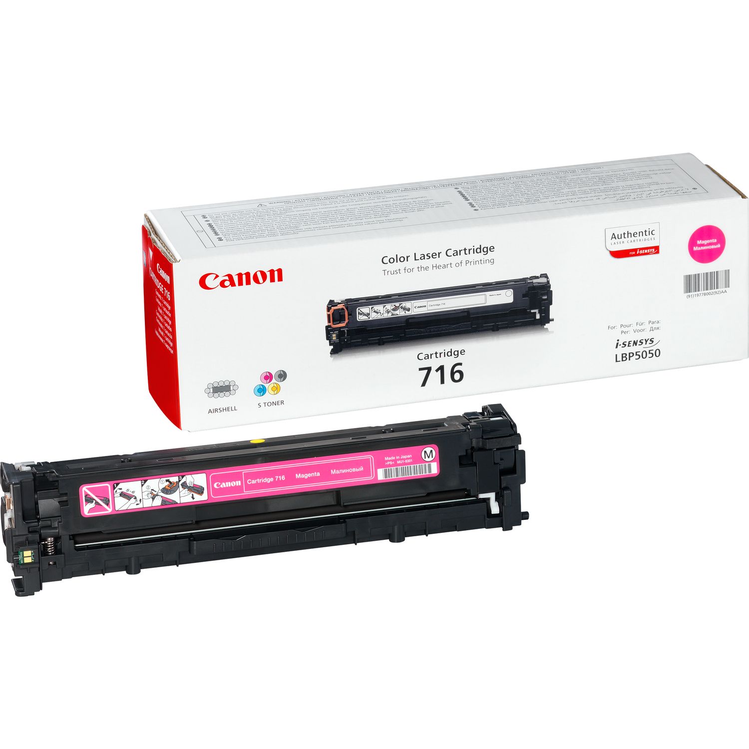Canon Toner Magenta 1.5k Type 716 - 5050