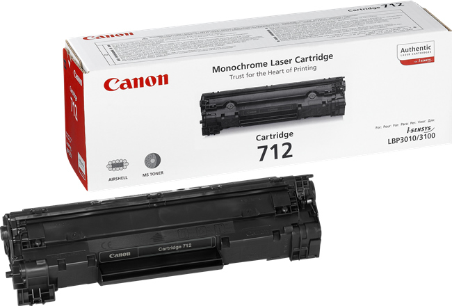 Canon Toner Svart 1.5k Type 712 - 3100