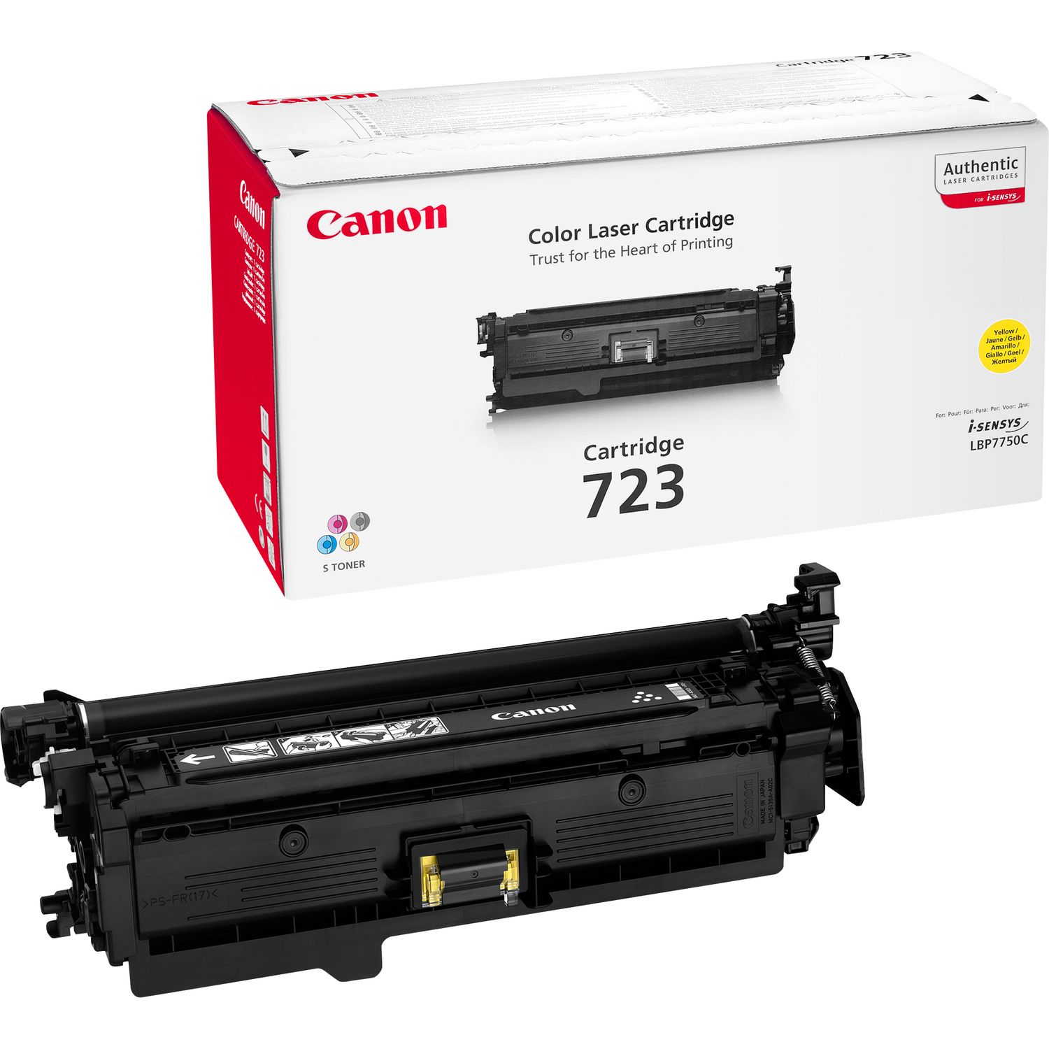 Canon Toner Gul 8,5k Type 723 - Lbp-7750cdn