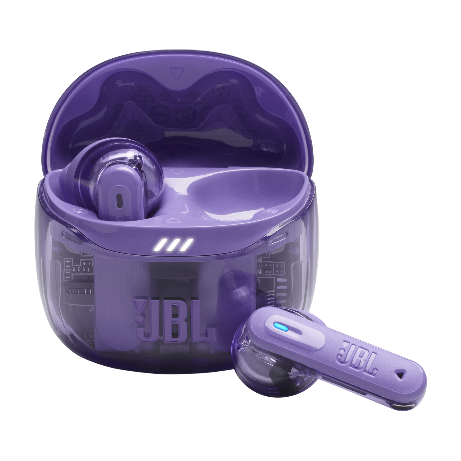 JBL - TUNE Flex 2 - True Wireless NC Earbuds - Ghost Purple