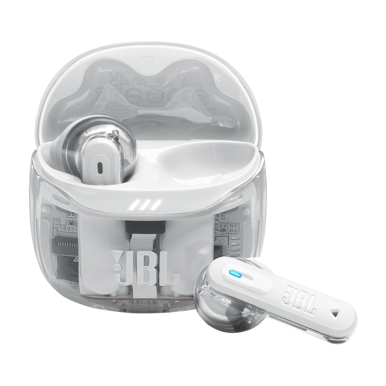 JBL - TUNE Flex 2 - True Wireless NC Earbuds - Ghost White