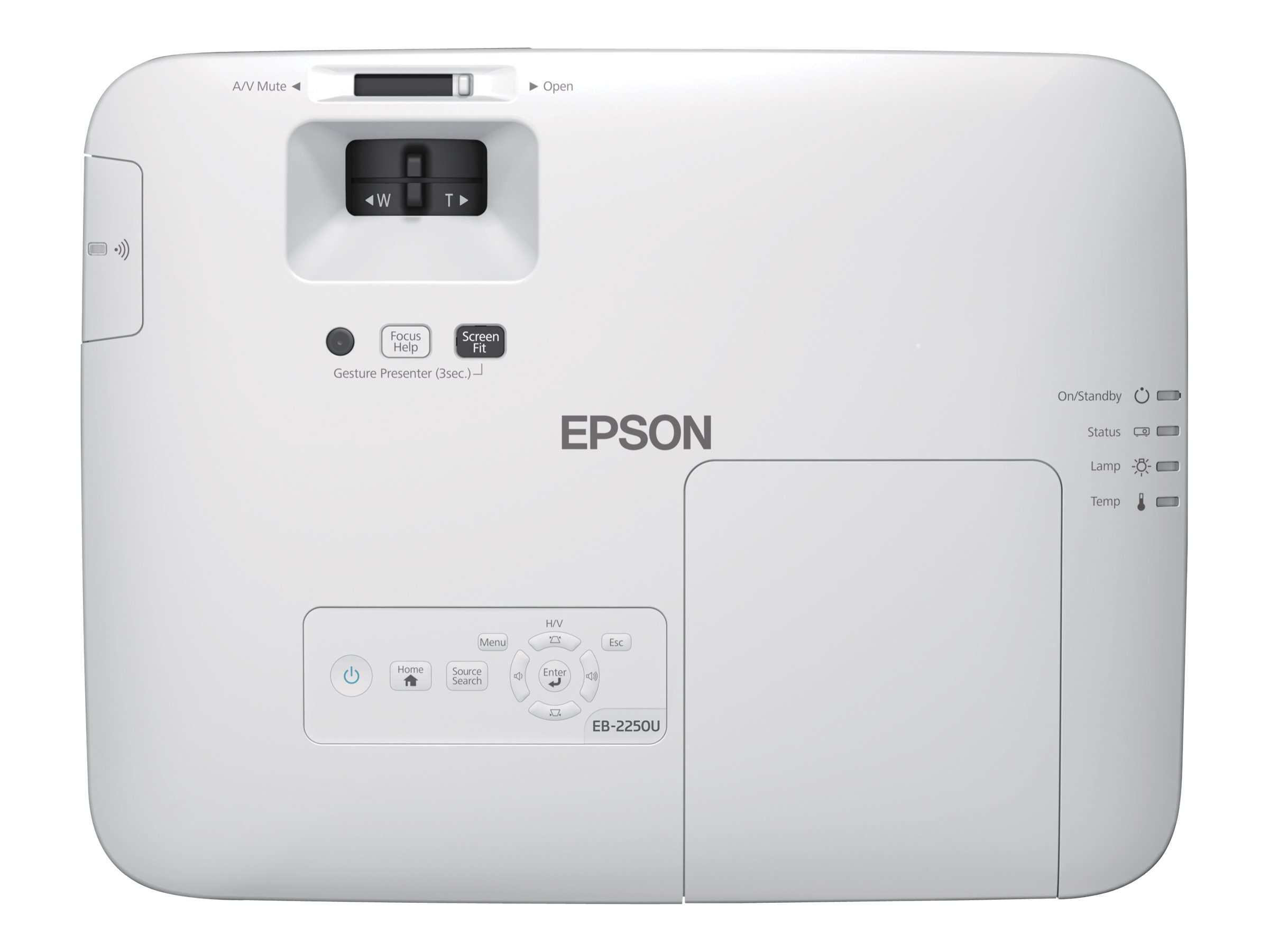 Epson Prosjektor EB-2250U - 1920 x 1200 - 5000 ANSI lumens