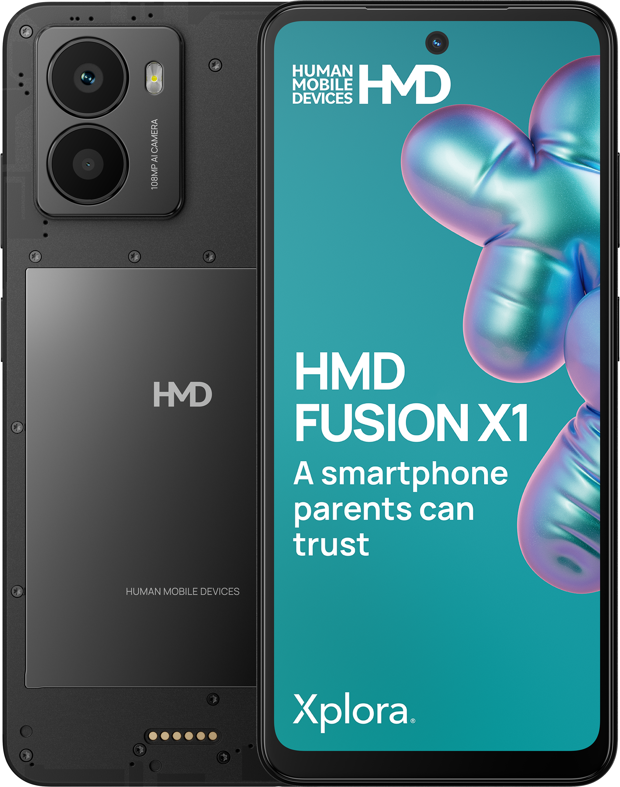 Hmd Fusion X1 Sort 128gb