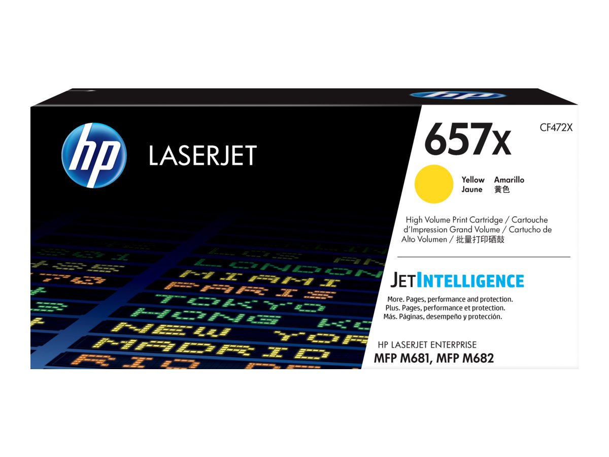 HP HP 657X Tonerkassett Gul CF472X Tilsvarer: N/A