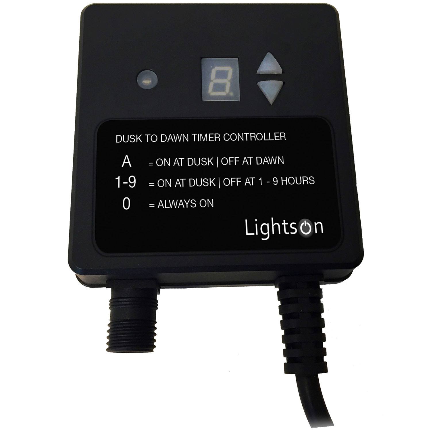 Lightson Lyssensor/timer Maks 150 Watt Ip44