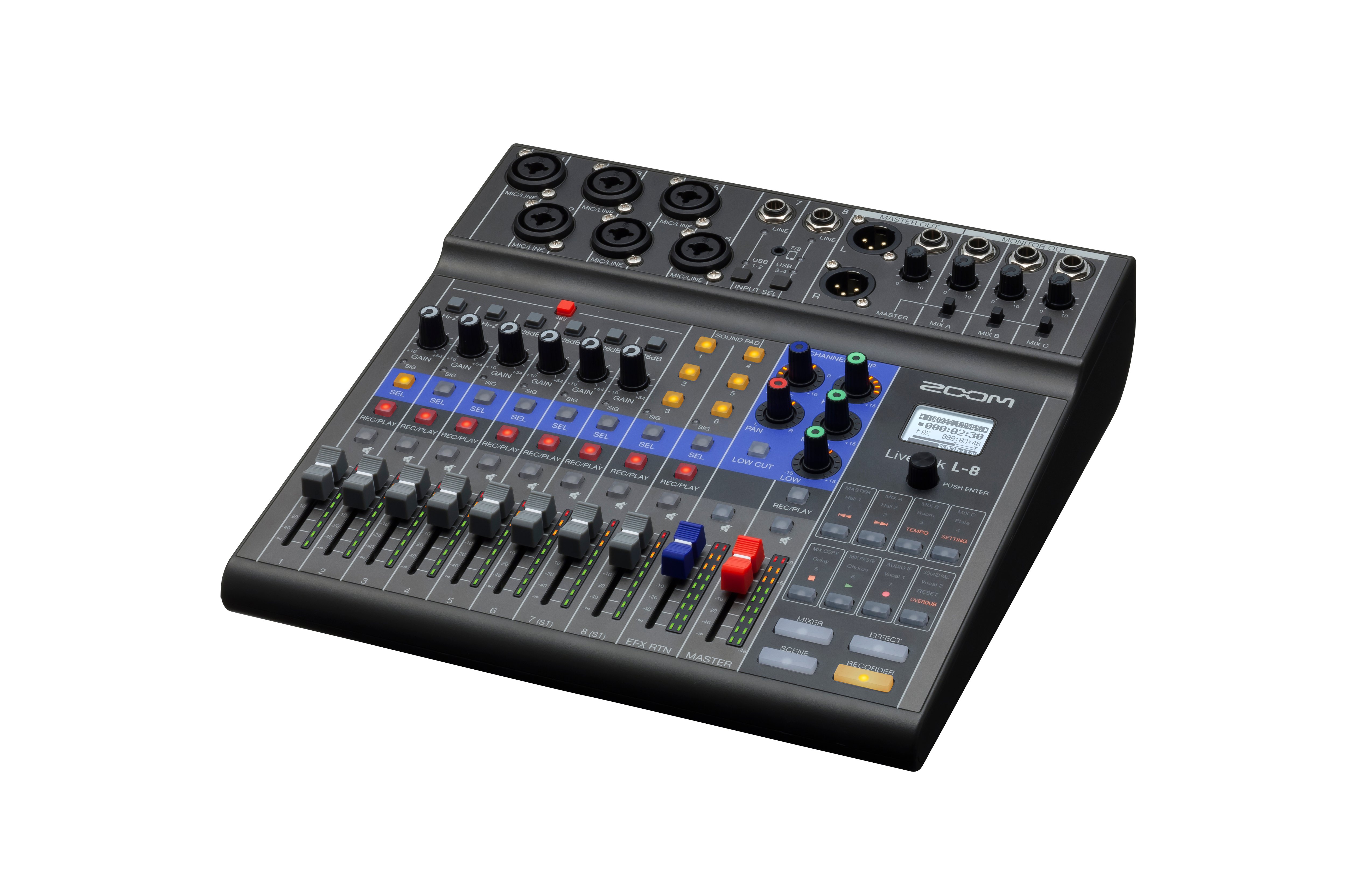 Zoom Livetrak L-8