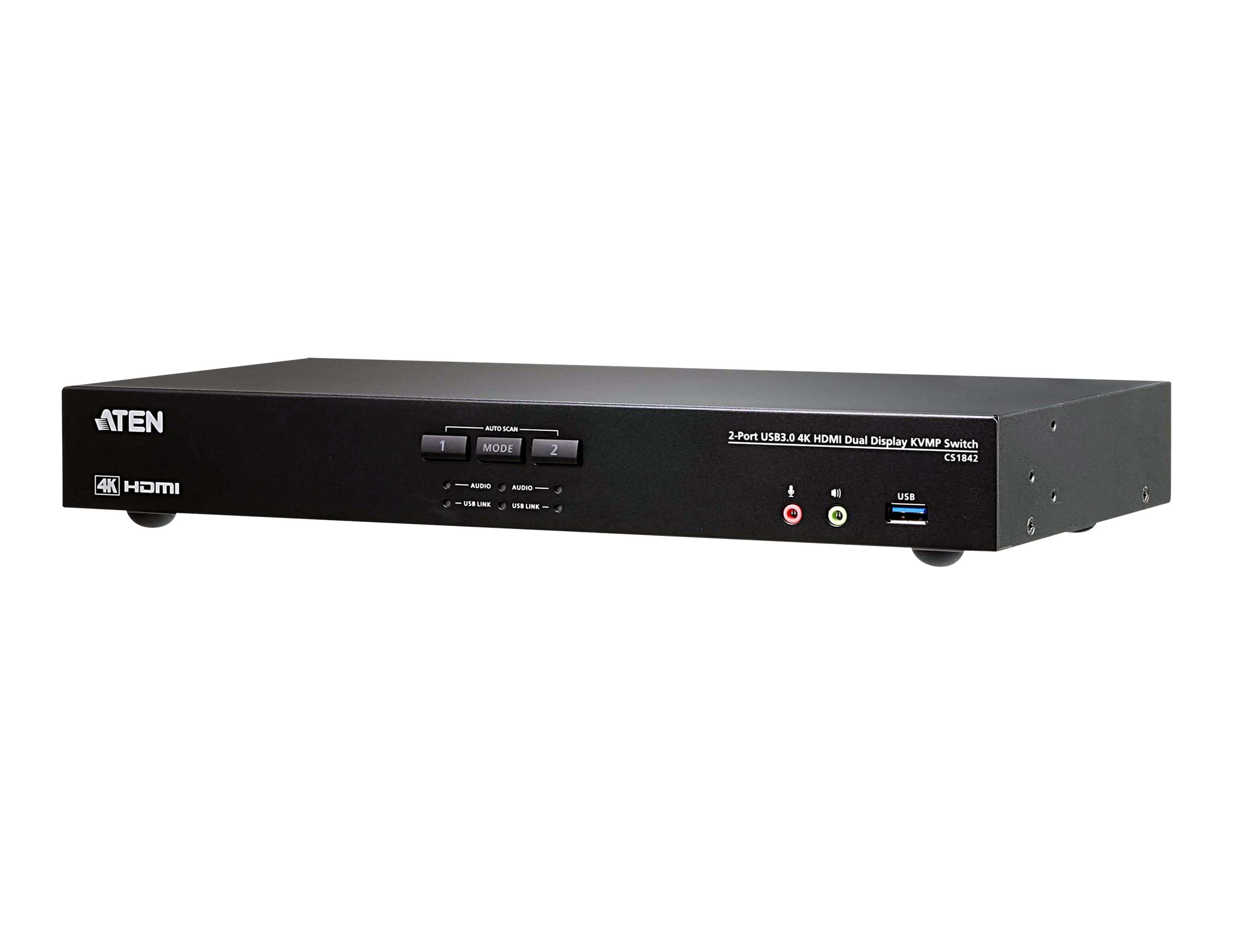 Aten Cs1842-at-g Kvm-bryter Sort