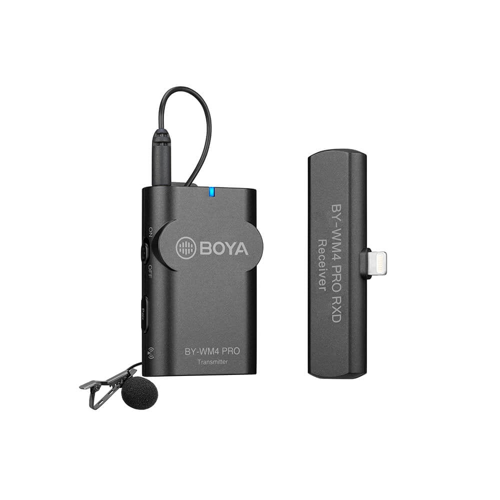 Boya By-wm4 Pro K3 Wireless Microphone System For Ios