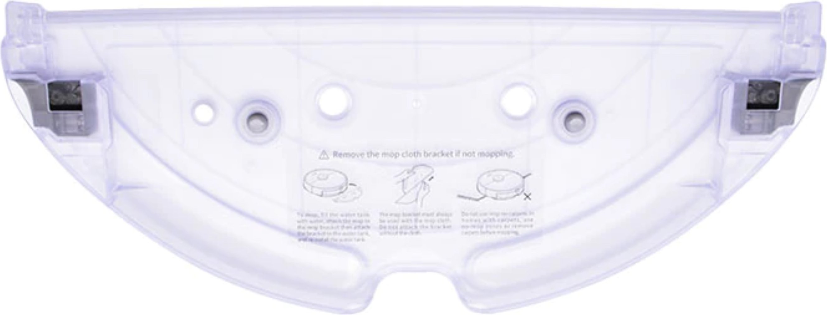 Roborock Mop Cloth Mount For S5 Max & S6 Maxv Black