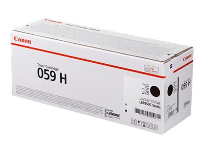 Canon Canon 059 H Tonerkassett Svart 3627C001 Tilsvarer: N/A