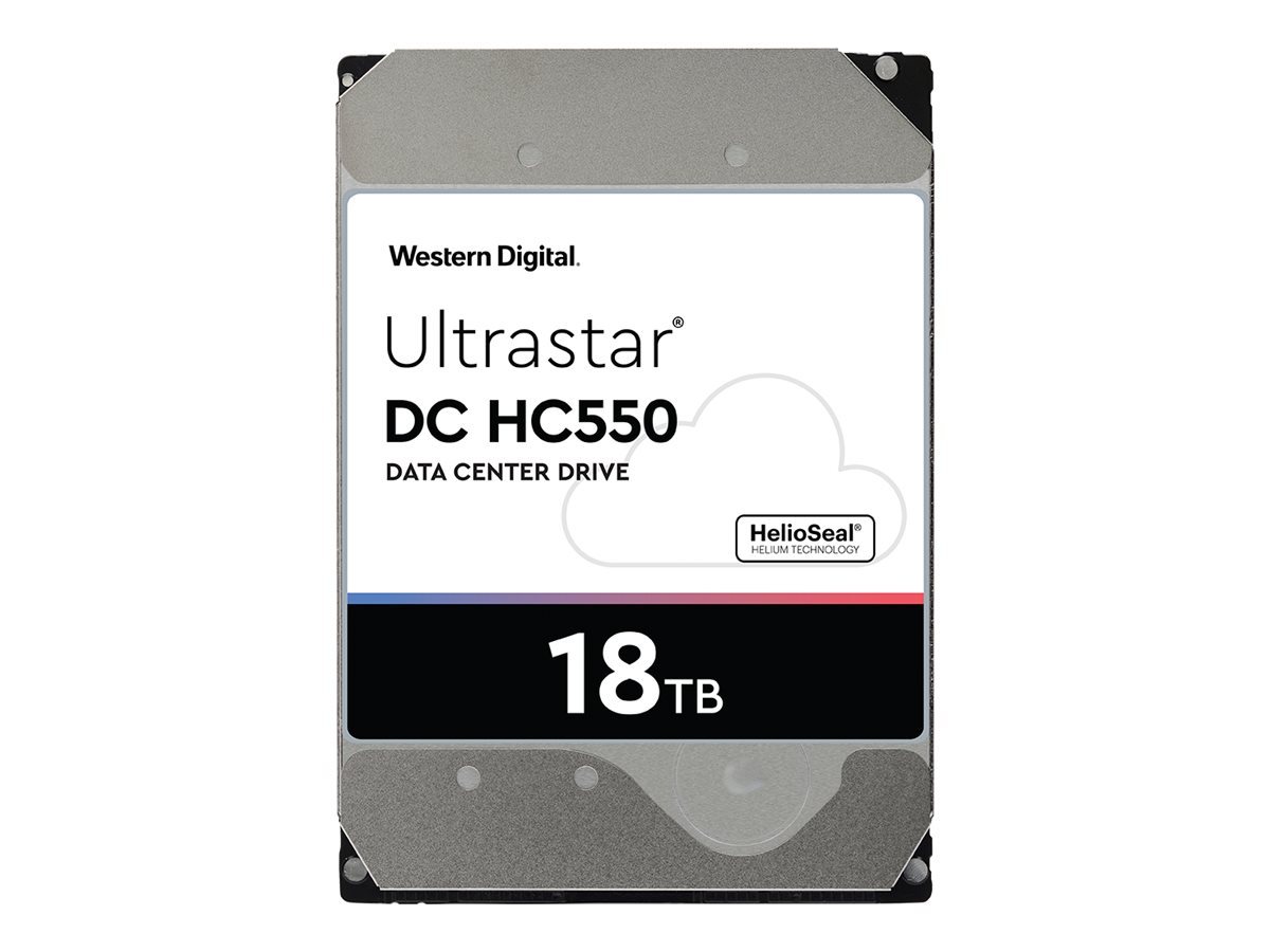 Wd Ultrastar Dc Hc550 18tb 512e 3.5" 7200r/min Sata 6.0 Gbit/s Harddisk