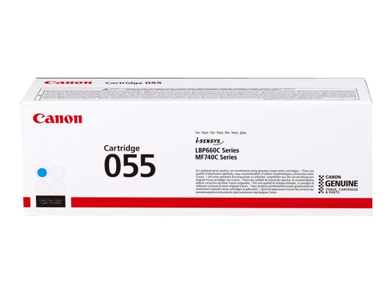 Canon Toner Cyan 055 2.1k