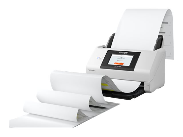 Epson WorkForce DS-790WN - Dokumentskanner - Dupleks - A4/Legal - 600 dpi x 600 dpi - inntil 45 spm (mono) / inntil 45 spm (farge) - ADF (100 ark) - inntil 7000 skann pr. dag - USB 3.0, Gigabit LAN, USB 2.0 (Host), Wi-Fi(n)