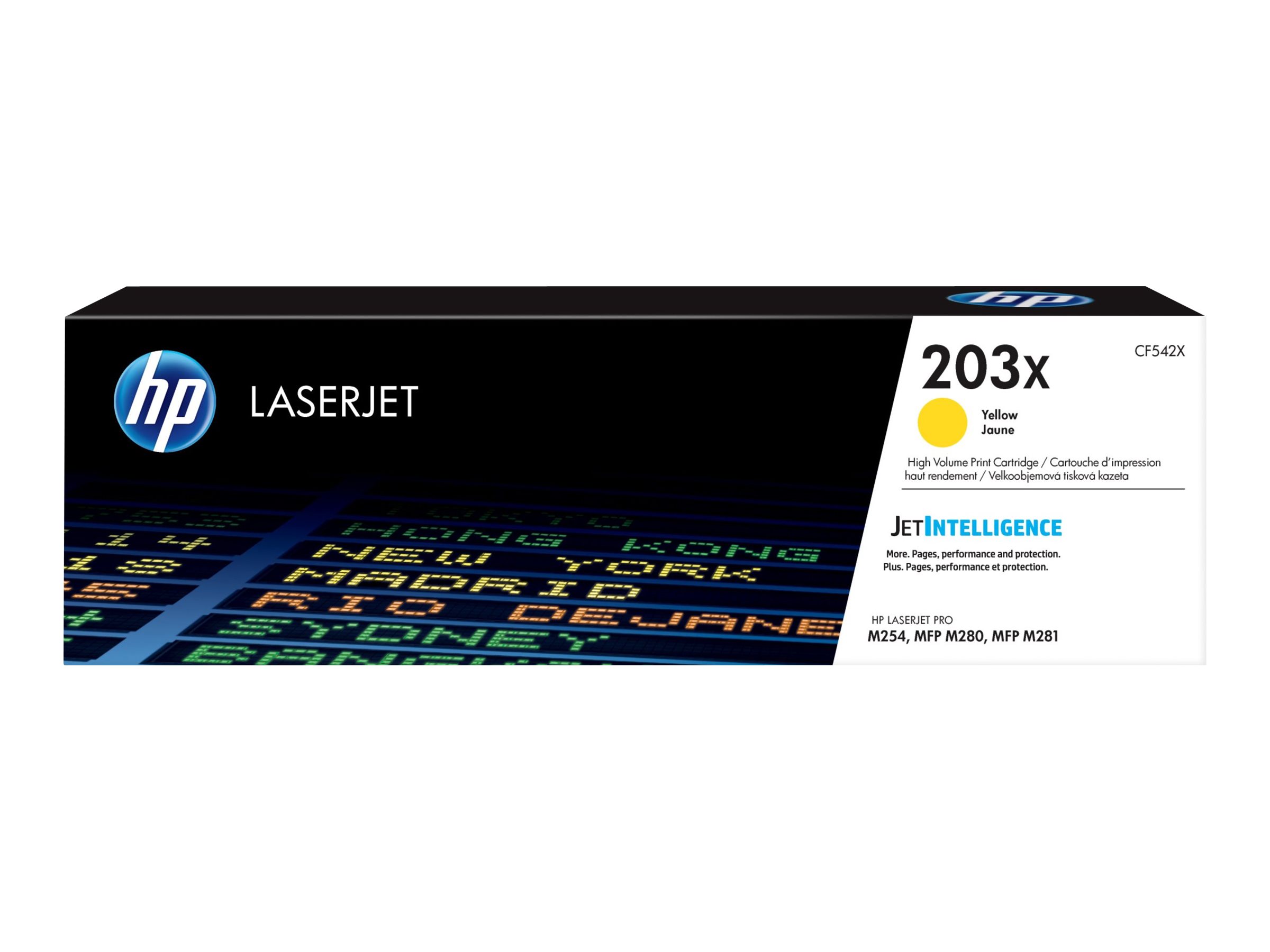 Hp Toner Gul 203x 2.5k - Cf542x