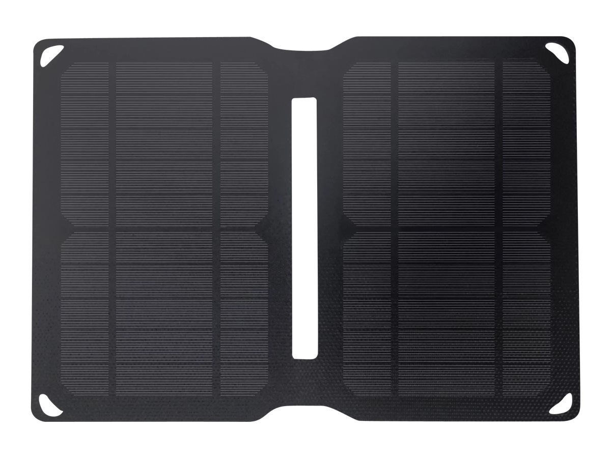 Sandberg Active - Solcellelader - 10 watt - 1 A - 2 utgangskontakter (2 x USB)