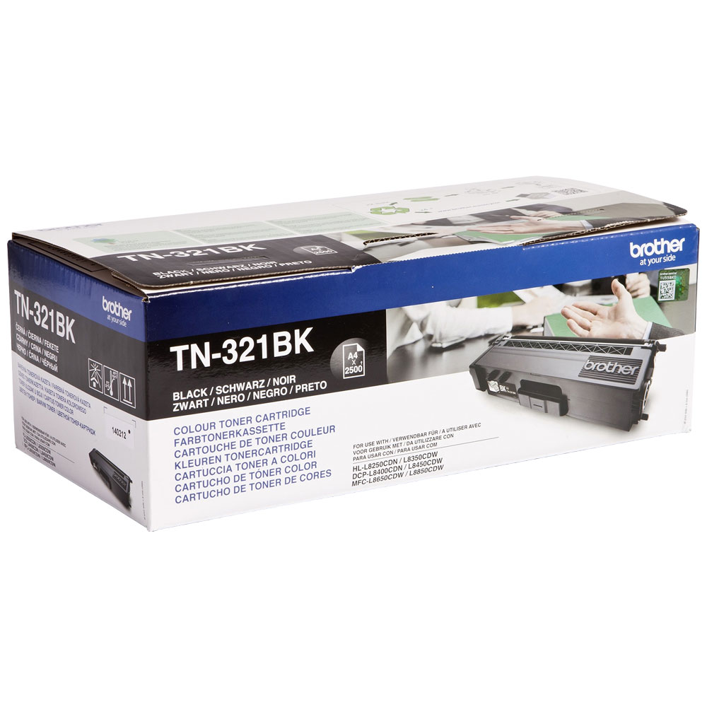 Brother TN321BK Black Toner - Laser toner Svart