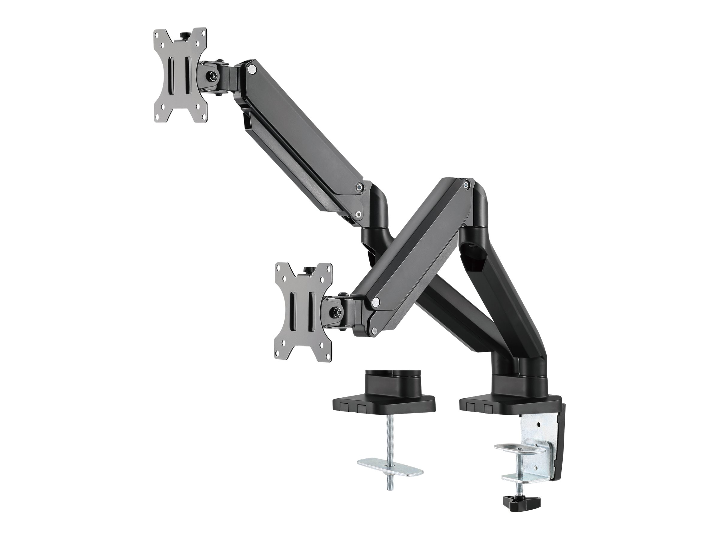 Deltaco Feste Dual Desk Gas Spring 17-32" 1,5-8kg Med 75x75/100x100 Vesa