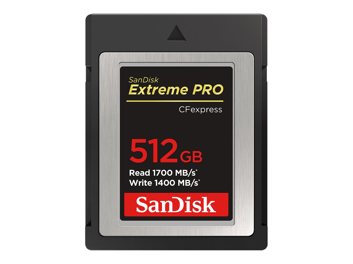 Sandisk Sdcfe-512g-gn4nn Minnekort 512 Gb Cfexpress 512gb Cfexpress