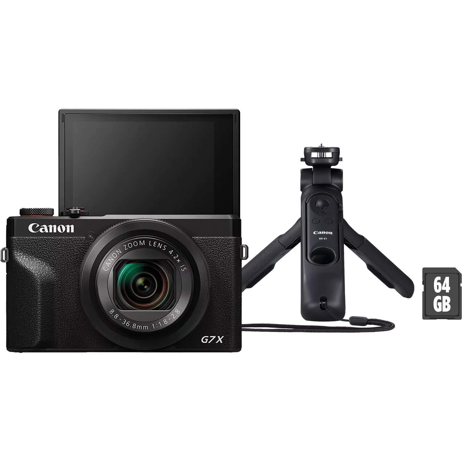 Canon Powershot G7 X Mark III Premium Vlogger Kit - Black