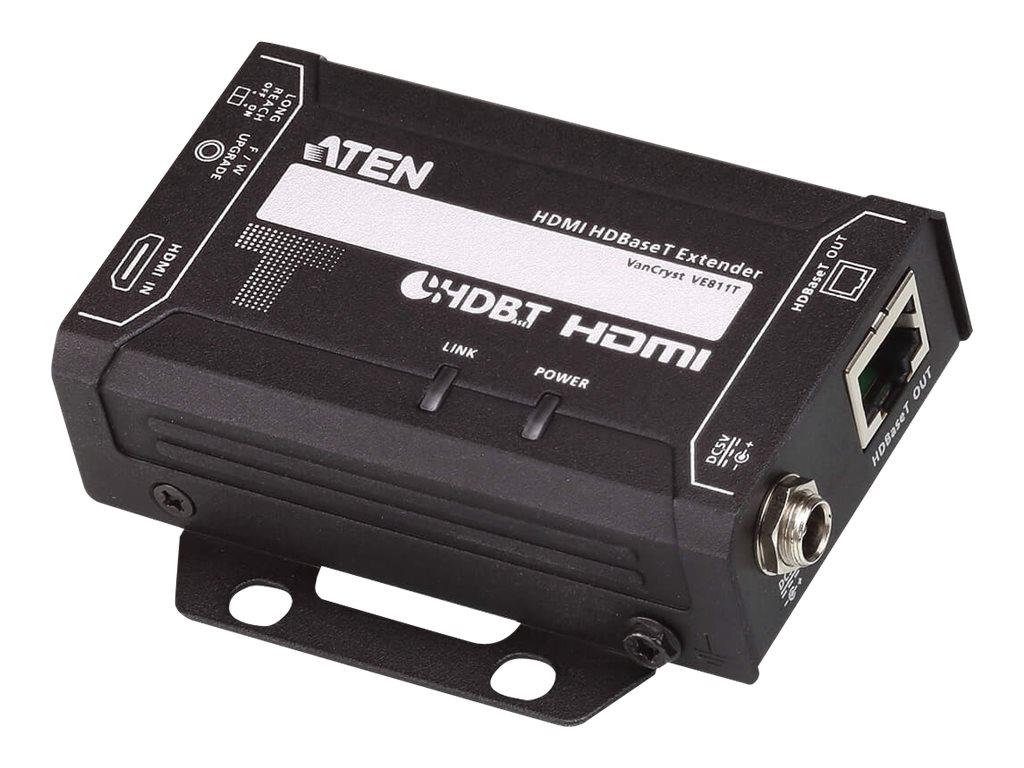 ATEN VE811T HDMI HDBaseT Transmitter - Video/lyd-forlenger - sender - HDMI, HDBaseT - opp til 100 m