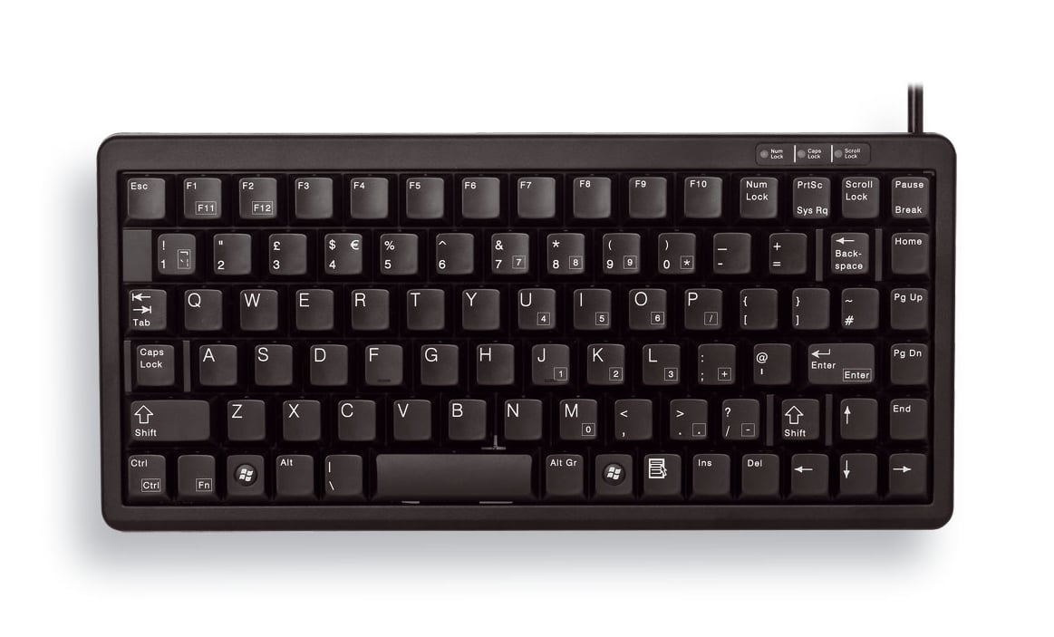 Cherry Compact-keyboard G84-4100 - Tastatur Kablet Uk Engelsk