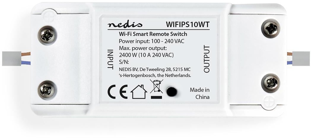 Nedis Wifips10wt Wifi Smart Switch