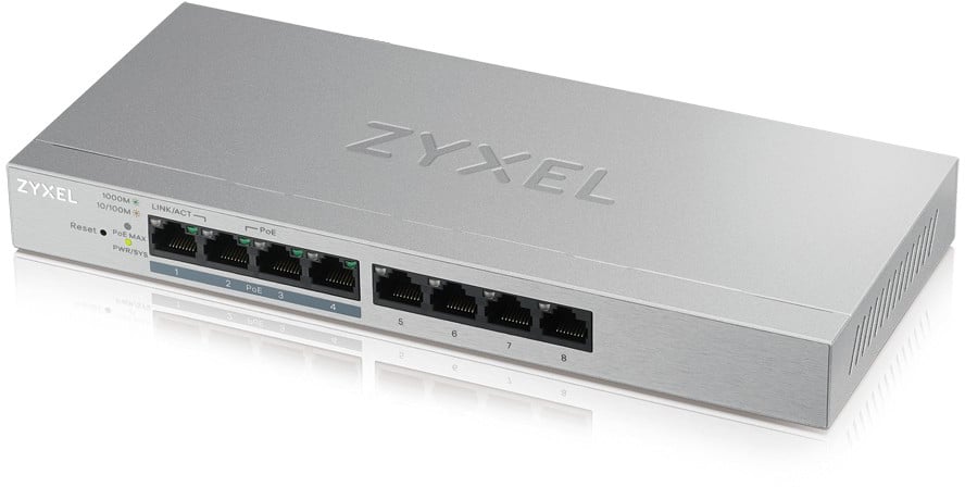 Zyxel GS1200-8HPV2 PoE+ switch