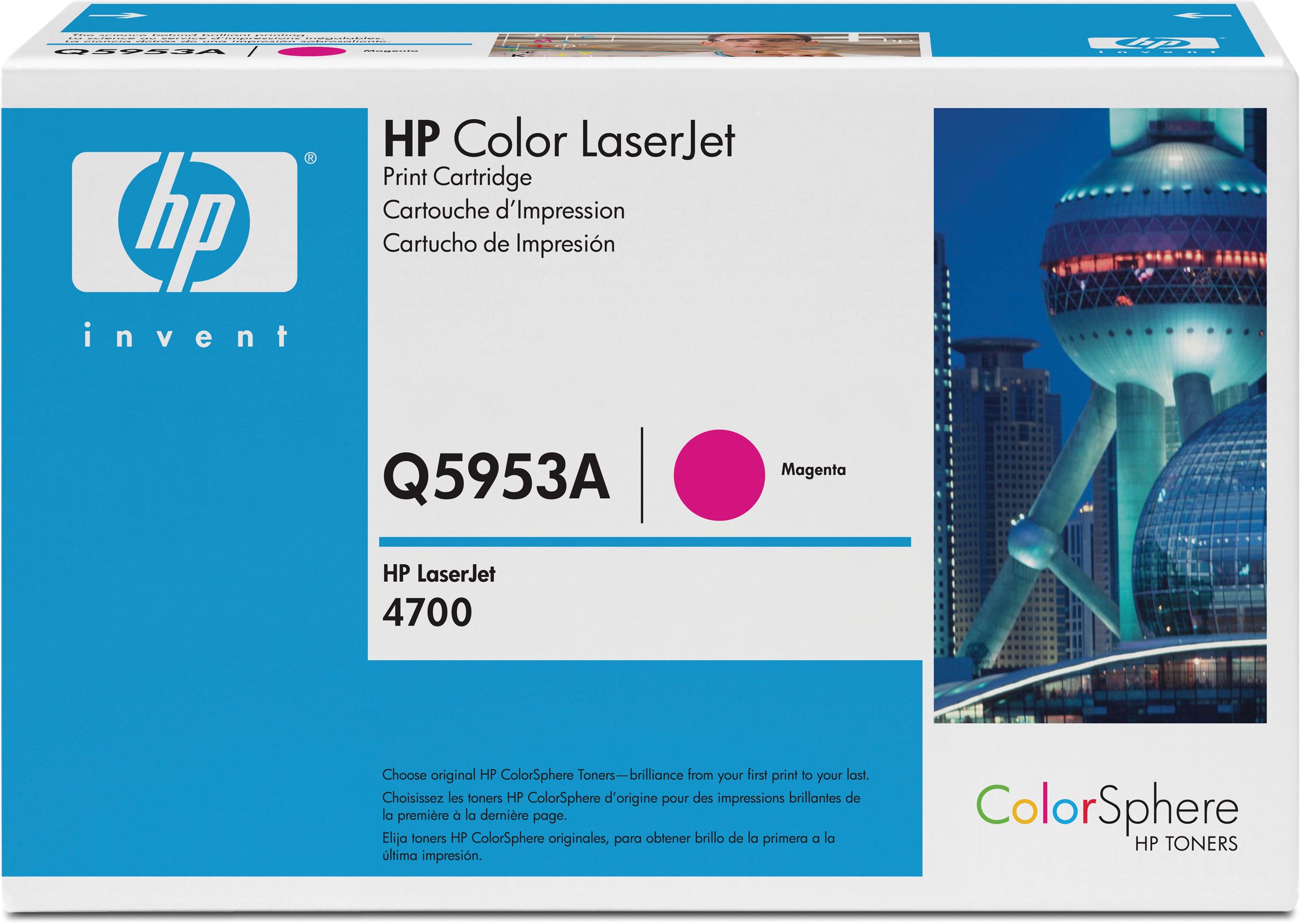 Hp Toner Magenta 643a 11k - Q5953a