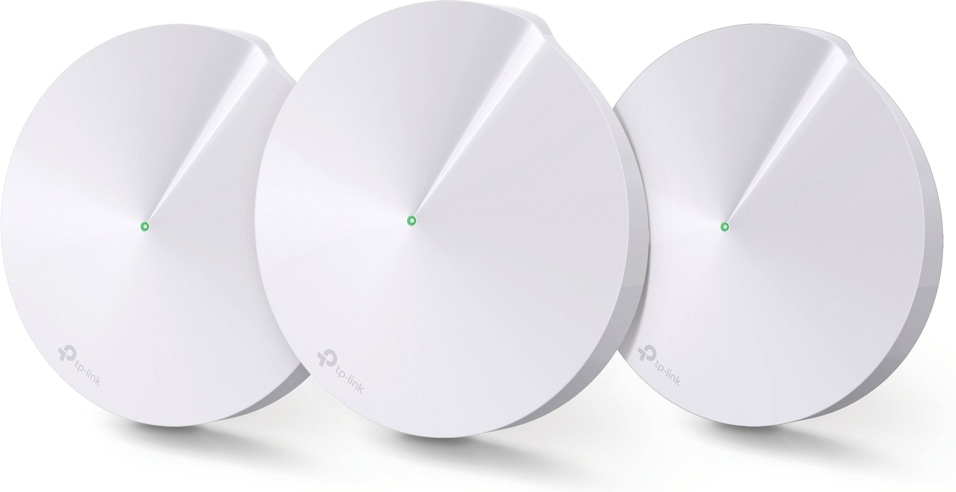 TP-Link DECO M5 - Wi-Fi-system - inntil 4500 kvadratfot - maske 1GbE - Wi-Fi 5 - Dobbeltbånd (en pakke 3)